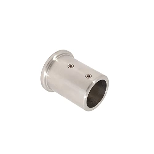 Fijación frontal hembra de acero inoxidable AISI 304 - Para tubo de Ø42,4 mm Cover