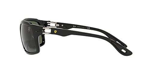 Ray-Ban Unisex Rb4364m Scuderia Ferrari Collection Aviator Sunglasses4