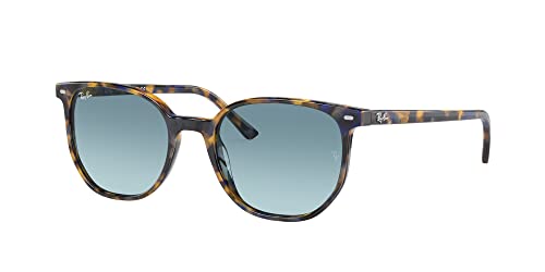 Ray-Ban RB2197 Sunglasses Bundle: RB 2197 ELLIOT 13563M Elliot Yellow & Blue Havana Bl and Universal Anti-slip Silicone Leash