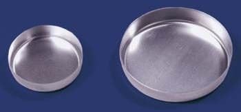 Eagle Thermoplastic Disposable Aluminum Smooth-Wall Weighing Dishes D70S-100,
