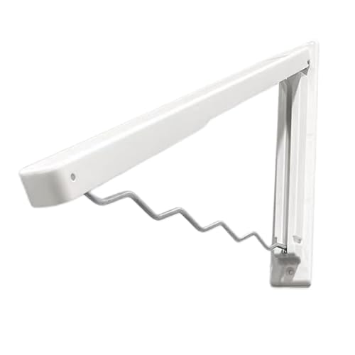 Perchero de pared – Perchero portátil de pared para dormitorio | Cómodo perchero plegable con diseño ondulado, perchero retráctil para lavandería, habitación y armario