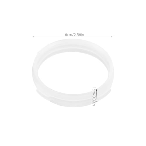 Toddmomy 10 peças DIY Hamster Tube Circles Hamster Tunnel Connected Rings Hamster Clear Tube Connect