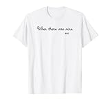 Cuando hay nueve. RBG (2) Camiseta