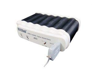 BUSlink CipherShield 512-bit AES USB-C SSD USB-Powered FIPS 140-2 Level 2 HIPAA USB 3.1 Gen 2/eSATA Hardware Encrypted Portable Drive (7.6TB)