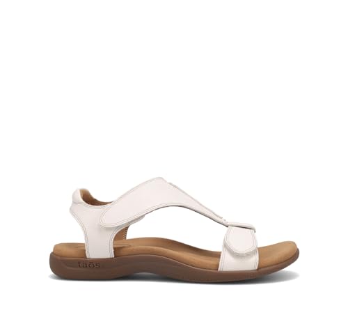 Image of Taos The Show Premium Leather Women's Sandal - Experience Everyday Style, Comfort, Arch Support, Cooling Gel Padding and an Adjustable Fit for Exceptional Walking Comfort
