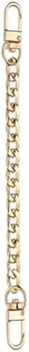 LPUKOI 20CM Corto Metallo Borsa Catena Borsa Tracolla Per Borse Manici Oro Argento Cinghie Per Borse Sostituzione Fai Da Te Accessori Per Ciondoli Borsa Donna-Oro Chiaro