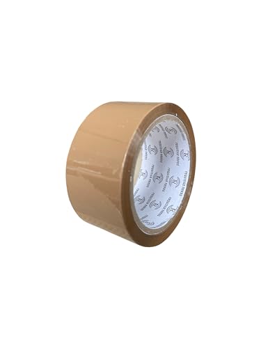 REQUISITE NEEDS Heavy Duty Strong Packaging Tape, Great For Packing, Shipping & Moving, 6 Roll - Brown (48mm x 66m) For Industrial and House Hold Uses - Image 3