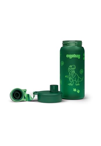 ergobag Trinkflasche Dinosaurier - Grün – Ansicht 2
