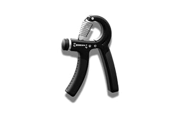 Adjustable Hand Grip Strengthener for men and women. Strength training GYM equipment, Finger Exercise Power Gripper(5-60 Kg) Black - image, photos