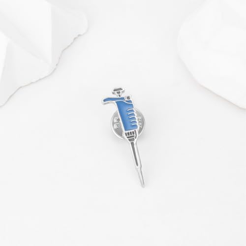 Image of Dr's gift Science Mouse Pins Brooch Lab Rat Doctor Pin Lapel Backpacks Badge Fun Biology Jewelry Gifts for Scientists Teachers Animal Researchers
