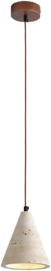 Lampe à suspension en pierre naturelle, la poésie du marbre dans votre salon