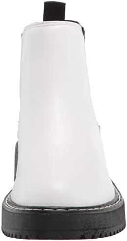 Madden Girl Women's Kween Fashion Boot, White Paris, 8 | Image 1