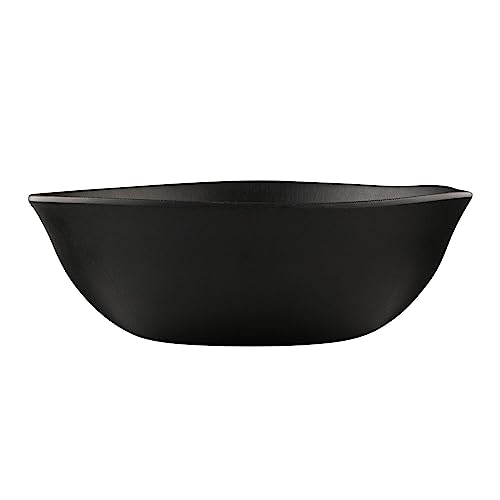 EGS ECO93-B Greenovations Black 2.25 Quart Melamine Bowl - 6 / CS