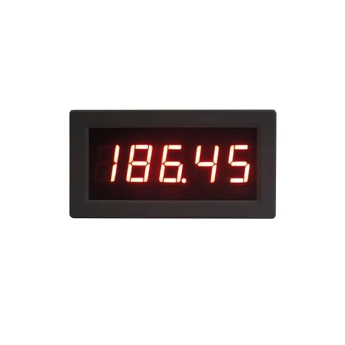 Voltmètre numérique CC haute précision avec affichage LED bleu 4.5 chiffres