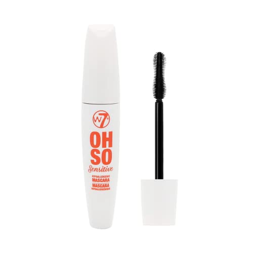 W7 Oh So Sensitive Hypoallergenic Mascara - Black Mascara For Sensitive Eyes With Vitamin E - Vegan - Image 3