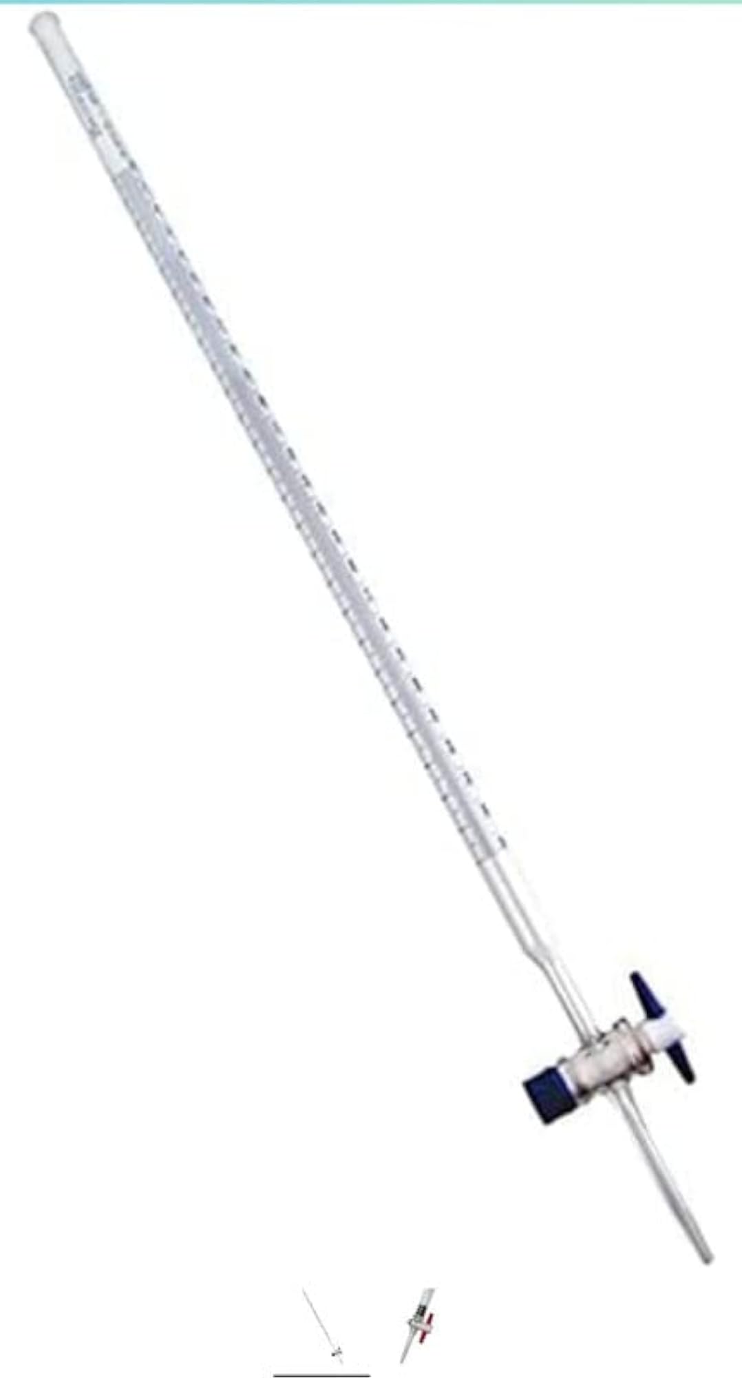 NAUDH Plastic Burette, 50 ml