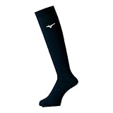 MIZUNO(ミズノ) 野球 ソフトボール カラーソックス（ジュニア・ウィメンズ用） 12JXBU23 ジュニア 22-25 cm ブラック