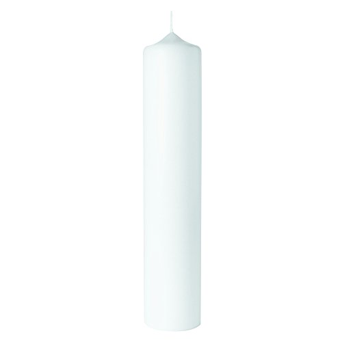 Rayher Vela blanca personalizable, cirio 30 cm, 6 cm ø, parafina, decoración y manualidades, 3140300