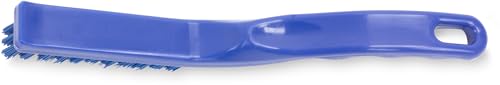 Image of SPARTA Detail Brush Grout Brush, Crevice Brush with Hanging Hole for Bathroom, Kitchens, Countertop, Plastic, 9 Inches, Blue, (Pack of 6)
