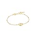 Ania Haie Damen-Armband 925er Silber Farbstein One Size Gold 32013496