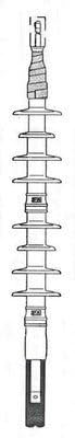 3M COLD SHRINK QT-II OUTDOOR TERMINATION KIT 5697K, 15-35 KV, 1.10-1.65 IN (27,9-41,9 MM) CABLE INSUL. O.D, 3/KIT