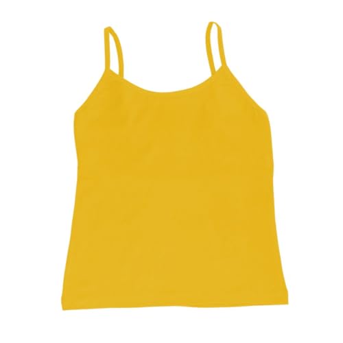 Image of Adira | Beginners Camisole | Teenagers Cami with Light Flat Padding | Prevents Show of Nipple Buds | Stretchy Cotton for Daily Use at School | Pack of 1