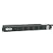 Tripp Lite 12 Outlet Rackmount Network-Grade PDU Power Strip, Front/Rear Facing, 20A, 15ft Cord w/ L5-20P Plug (RS-1215-20T)