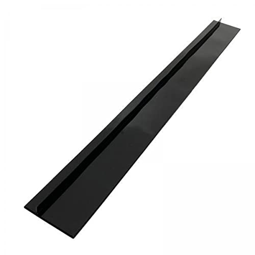 UJEAVETTE 3xKitchen Silicone Stove Counter Gap Cover Kitchen Spill Guard Black 21Inch-picture-21