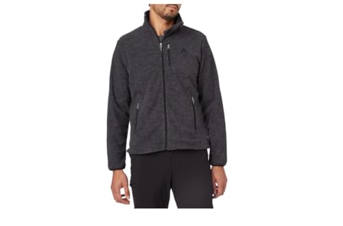 Chaqueta polar de hombre Mckinley Coari IV gris melange abrigo montaña talla grande 3XL