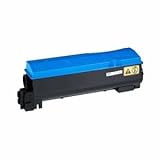 Kyocera Kyocera TK-550 C – Cartouche toner pour imprimantes laser couleur et jet d\'encre (Cyan, FS-C5200DN)