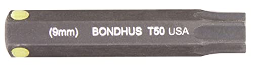 Bondhus 32050 T50 ProHold Socket Star Bit, 2