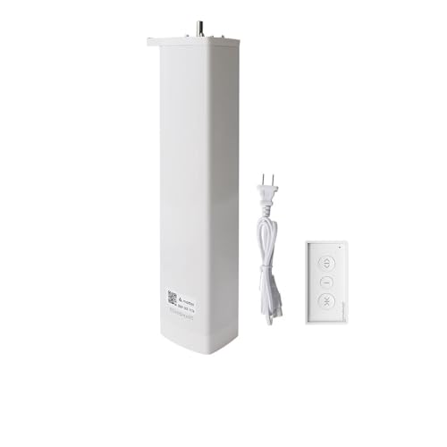 Matter Thread Elektrischer Smart Curtain Motor - Automatisches Schiebevorhangsystem, Remote App/Voice/Manuelle Steuerung, Funktioniert mit Google Home, Smart Things, Apple HomeKit (Motor + 1