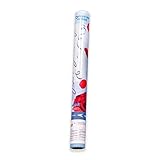  Acan Tradineur - Tubo Confeti de pétalos de Rosas, 50 cm Longitud, cañón Lanzador, Ideal para festividades y Celebraciones