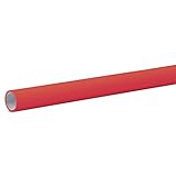 Fadeless Bulletin Board Paper, Fade-Resistant Paper for Classroom Decor, 48” x 12’, Flame, 1 Roll