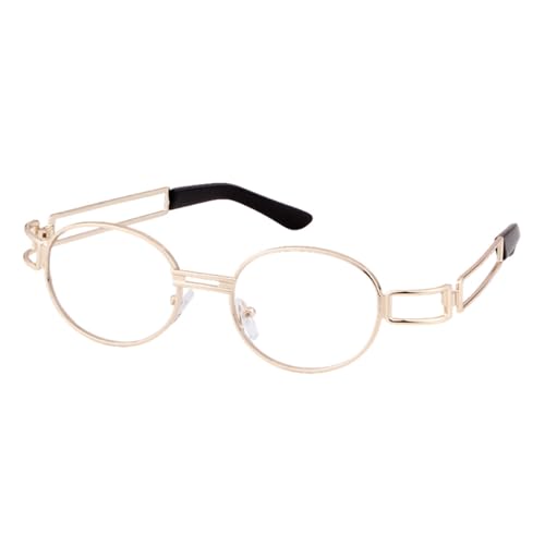 Lunettes de soleil rondes rouges : l'accessoire steampunk idéal pour vos festivals