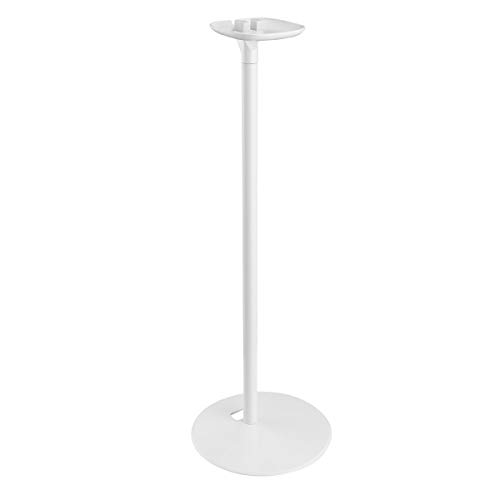 Single Speaker Floor Stand for Sonos One, One SL & Play:1 716mm Tall White