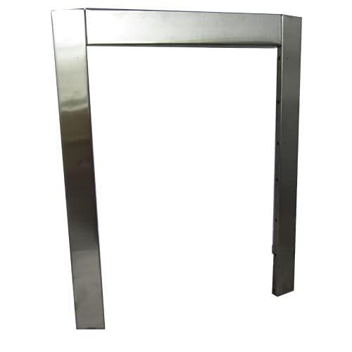 Inbouwframe voor FinTec Leif/Finn (roestvrij staal)