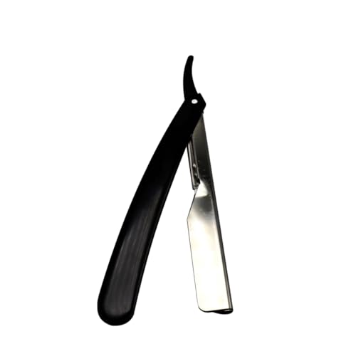 Didiseaon 2pcs Manual Shaving Razor for Men Folding Straight Blade Beard Shaver Tool Durable and Portable for Home and Travel for Barber Shops and Salons