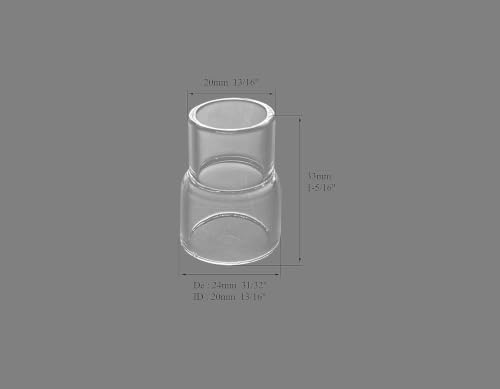 Image of RIVERWELD TIG Glass Cup Quartz Nozzle #4, #5, #6, #7, #8, #10, #12 kit 7pcs | Orifice 1 /4 inch, 5 /16 inch, 3 /8 inch , 7 /16 inch , 1 /2 inch , 5 /8 inch , 13 /16 inch for SR WP 9 17 18 20 25 26 TIG Welding Torch