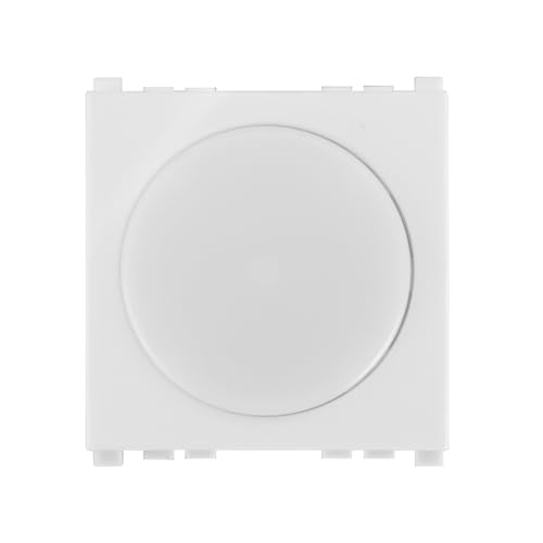 IXTRIMA Lampada LED da incasso con batteria di emergenza 2 moduli, luce bianca naturale 4000K, compatibile Vimar Arkè, bianco