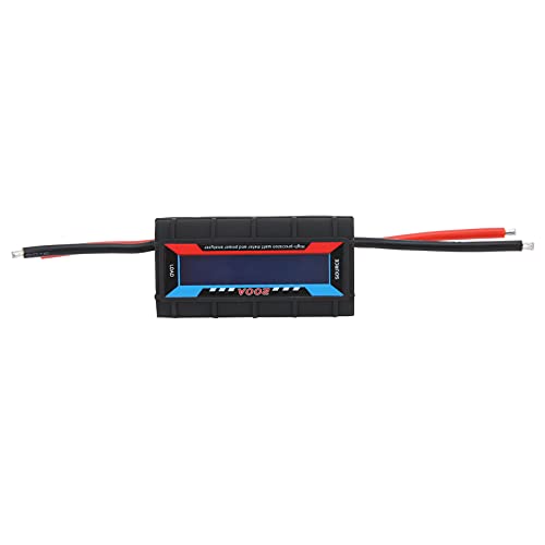 Image of 200a Rc Watt Meter, Power Analyzer Digital Battery Analyser Power Meter Monitor with Digital Lcd Screen for Rc, Battery, Solar, Wind Power - High Precision Voltage(V) Current(A) Power(W) Measurement