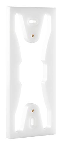 Marco de montaje superficial DoorLine Slim Dect soporte exterior de plastico blanco POM