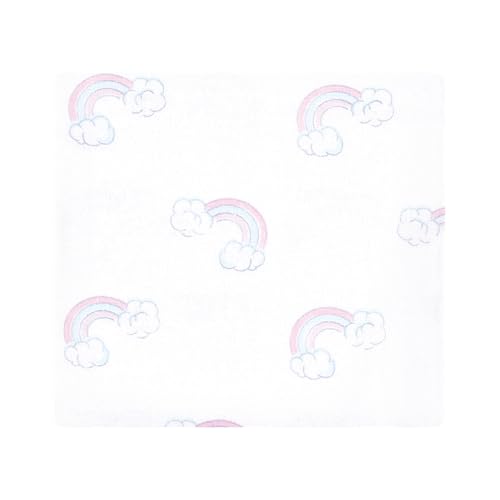 Image of Hudson Baby Unisex Baby Cotton Flannel Receiving Blankets, Dreamy Unicorn, One Size