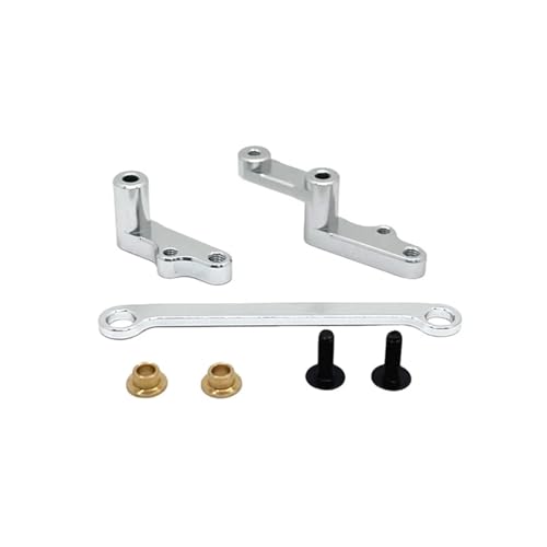 Composant direction métal WLtoys 124008 2706 finition Silver