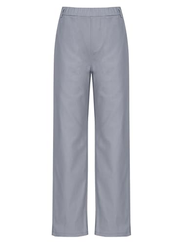 Kids Boys Sheer Color Pants Loose Elastic Casual Long Pants School Uniform Outgoing Sport Wear