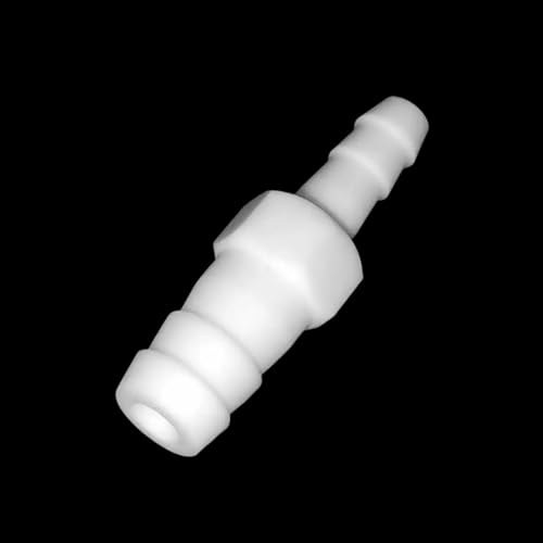 Conector reductor PTFE de alta densidad con accesorios de púas de 10mm 8