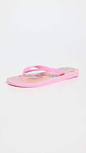 Havaianas Women's X Farm Rio Colorful Birds Flip Flop, Pink Lemonade, 6 Medium US | Image 3