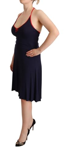Robe Halter Bleu Marine Roccobarocco : Votre Alliée Chic pour un Cocktail