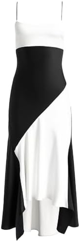 Alice + Olivia Women's Rosa Handkerchief Midi-Length Slipdress