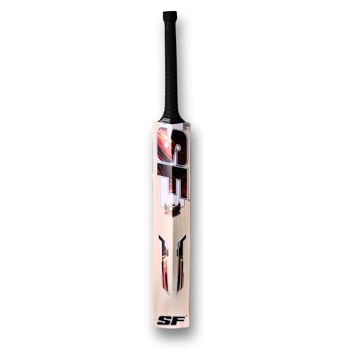 Image of SF Crown Cricket Bat, Premium English Willow, Nurtured for Performance (Size 4)